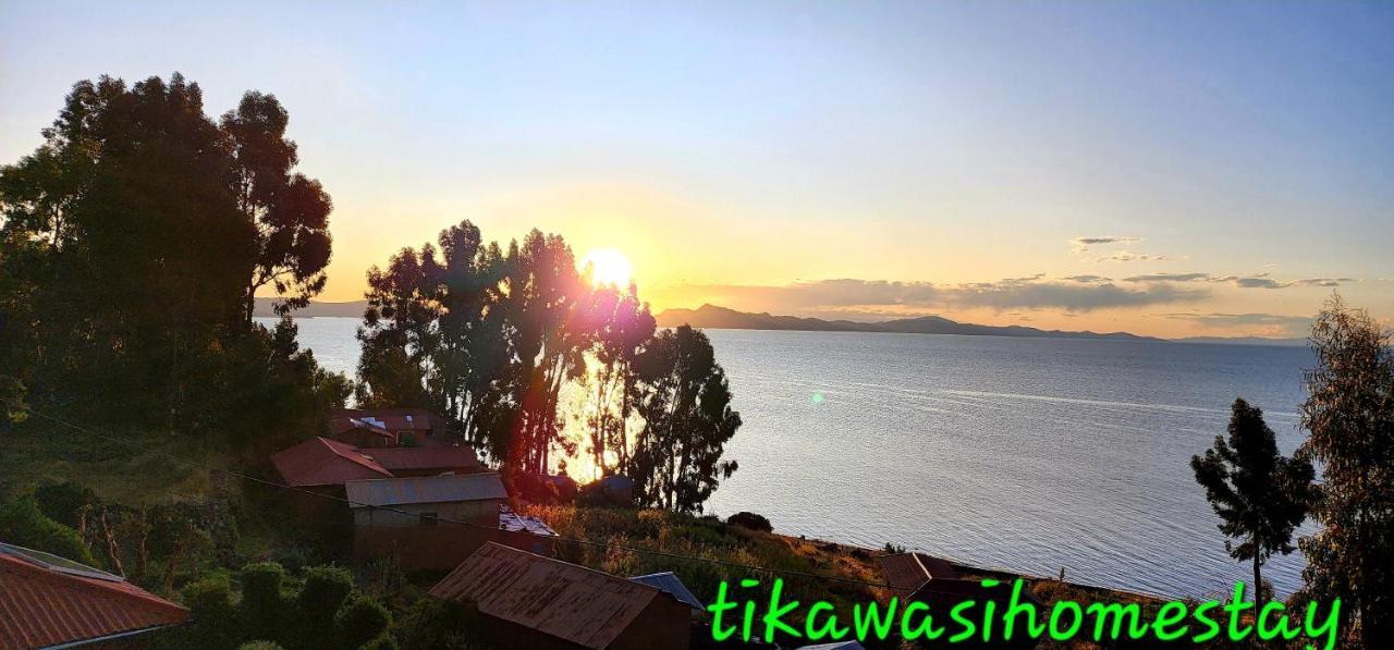 Tikawasi Homestay Comunidad Pueblo Isla Amantani Jose Luis Ocosuyo Exterior foto