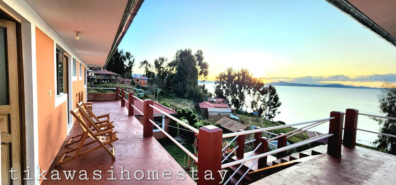 Tikawasi Homestay Comunidad Pueblo Isla Amantani Jose Luis Ocosuyo Exterior foto