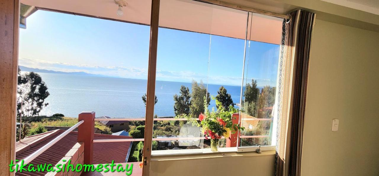 Tikawasi Homestay Comunidad Pueblo Isla Amantani Jose Luis Ocosuyo Exterior foto